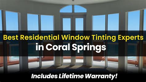 house window tinting coral springs